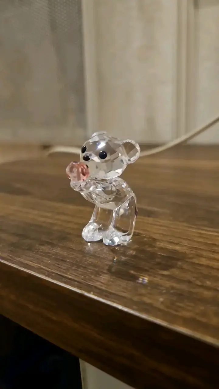 Figura de oso de cristal Swaroski - 2