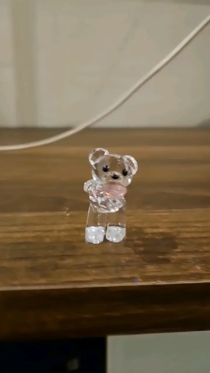 Figura de oso de cristal Swaroski - 3