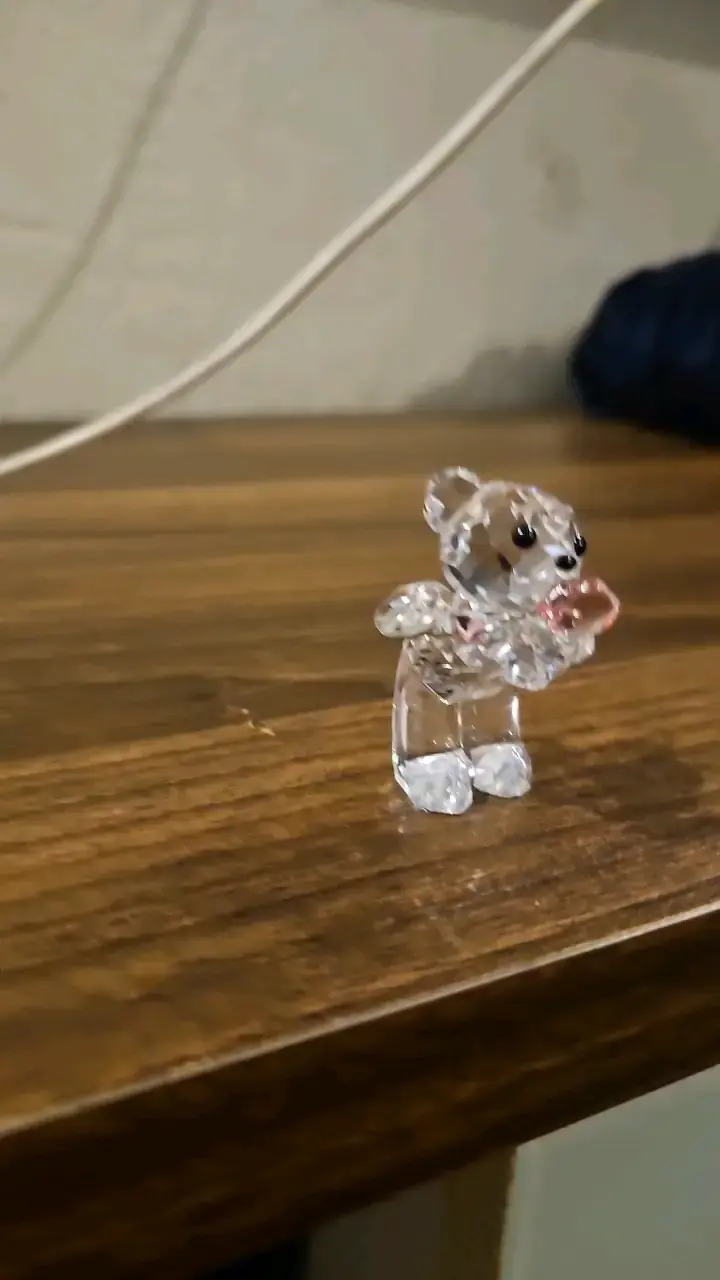 Figura de oso de cristal Swaroski - 4
