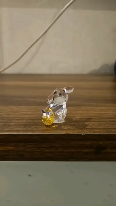 Figura de conejo de cristal Swaroski - miniatura 1