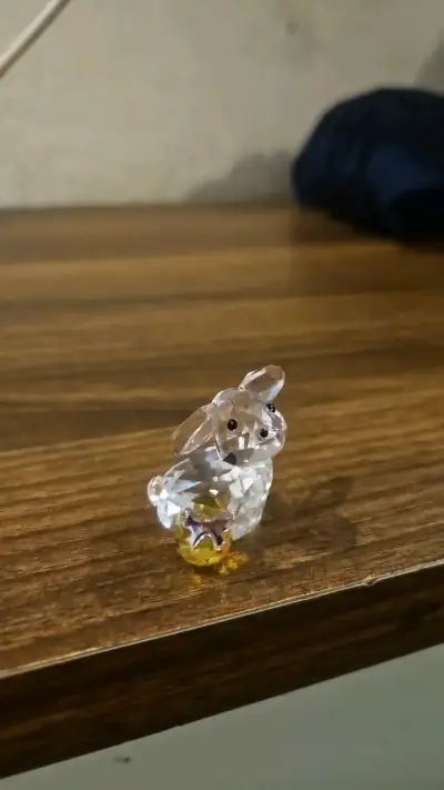 Figura de conejo de cristal Swaroski - miniatura 3