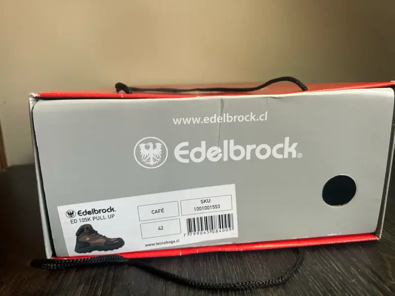 Botas de seguridad Edelbrock marrones - 3