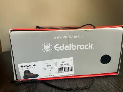 Botas de seguridad Edelbrock marrones - miniatura 3