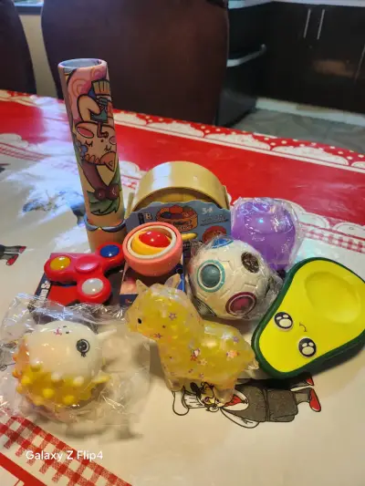 Set de juguetes squishy dumplings - miniatura 6