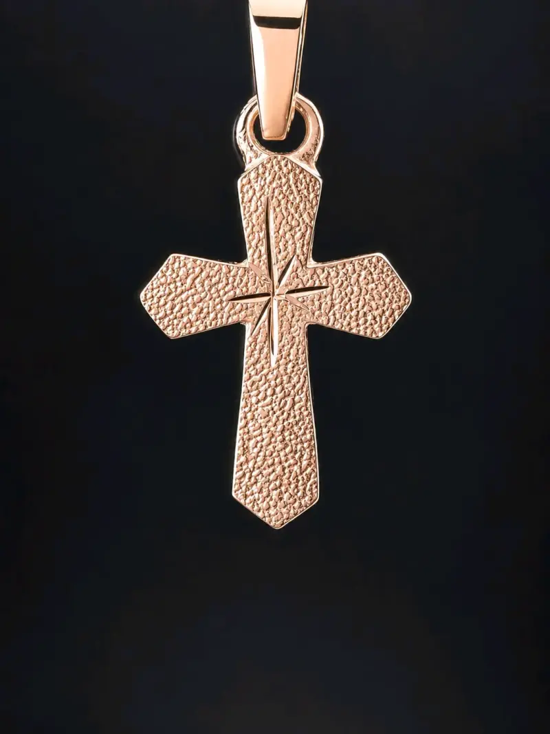 Collar Cartier con cruz elegante - 2