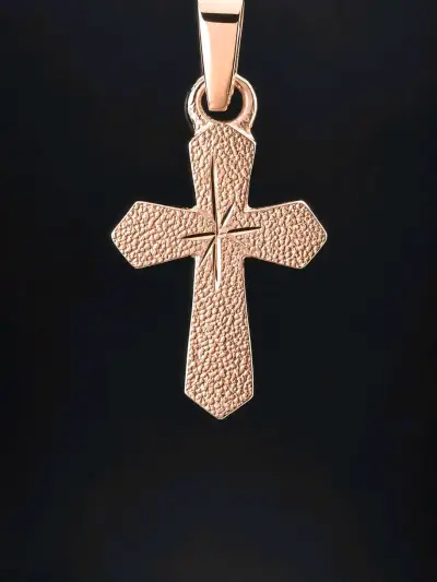 Collar Cartier con cruz elegante - miniatura 2
