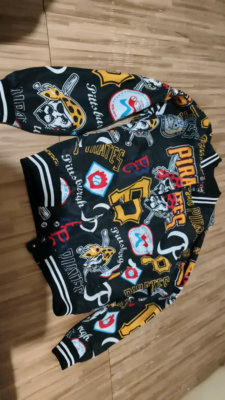 Chaqueta bomber Pittsburgh Pirates estampada - 1