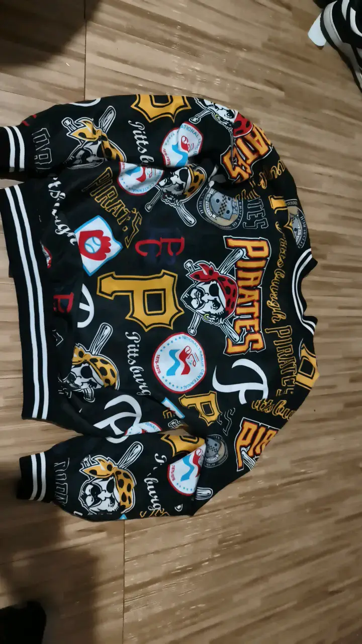 Chaqueta bomber Pittsburgh Pirates estampada - 2