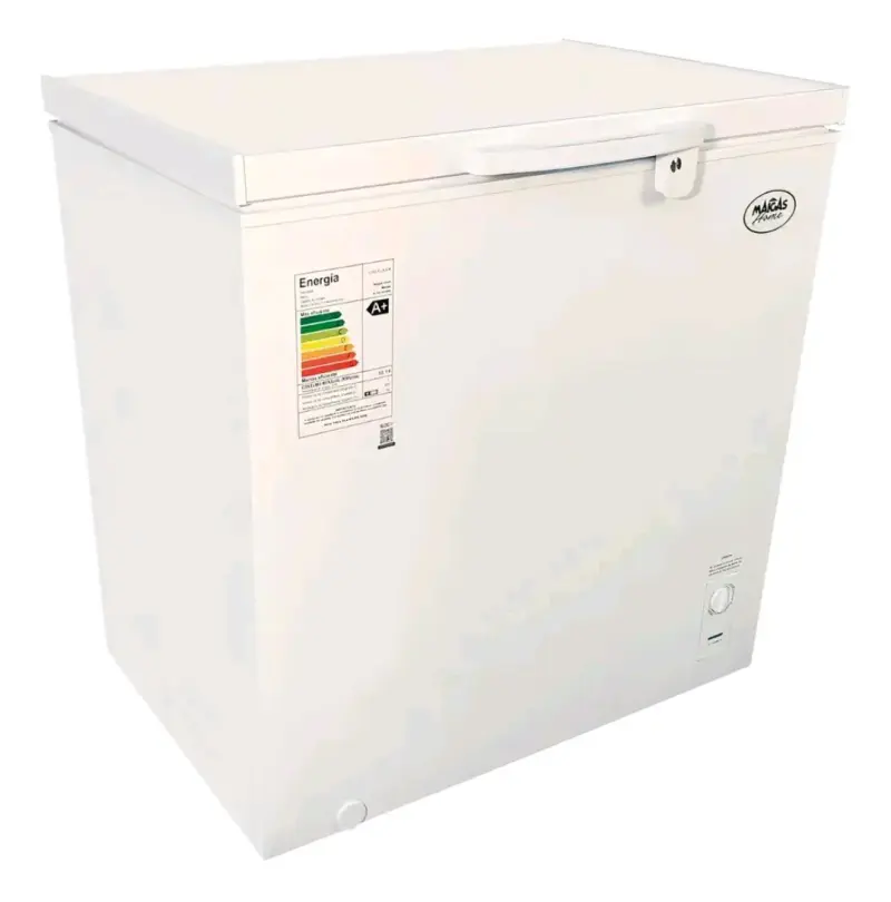 Congelador horizontal Maigas 203L blanco eficiente
