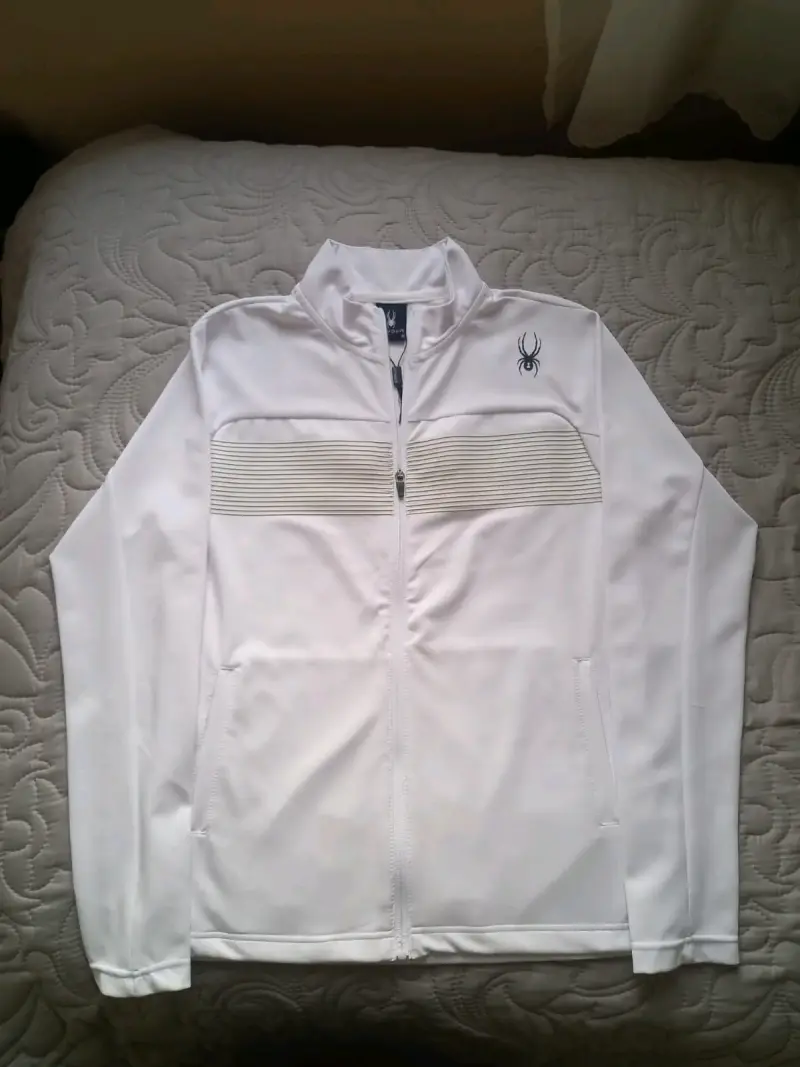Chaqueta deportiva blanca Spyder - 1