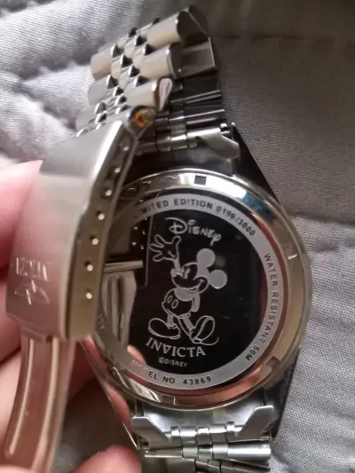 Reloj de pulsera metálico elegante mickey mouse - miniatura 6