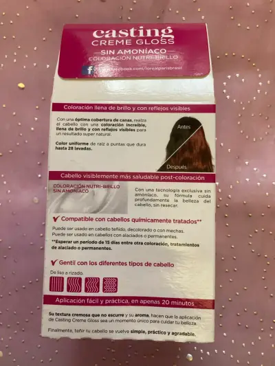 Tinte capilar L'Oreal Casting Creme Gloss Castaño - miniatura 2