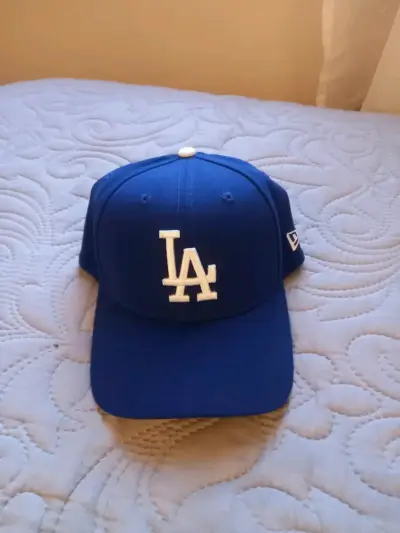 Gorra azul Dodgers estilo casual NEW ERA cerrado - miniatura 2