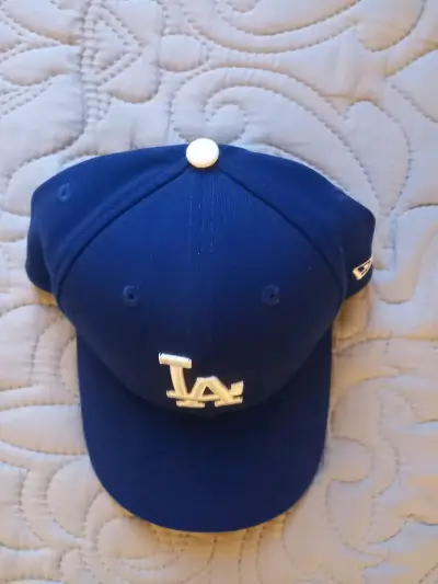 Gorra azul Dodgers estilo casual NEW ERA cerrado - miniatura 4