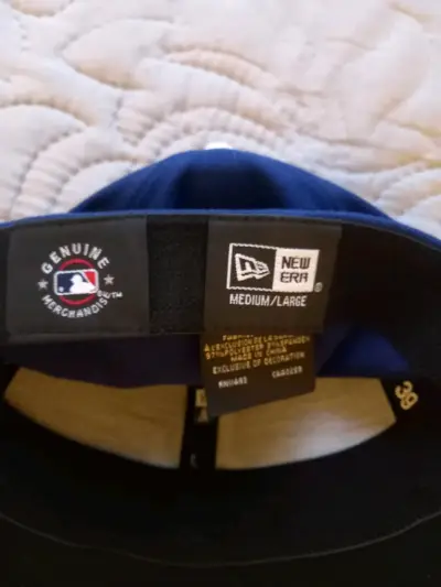 Gorra azul Dodgers estilo casual NEW ERA cerrado - miniatura 5