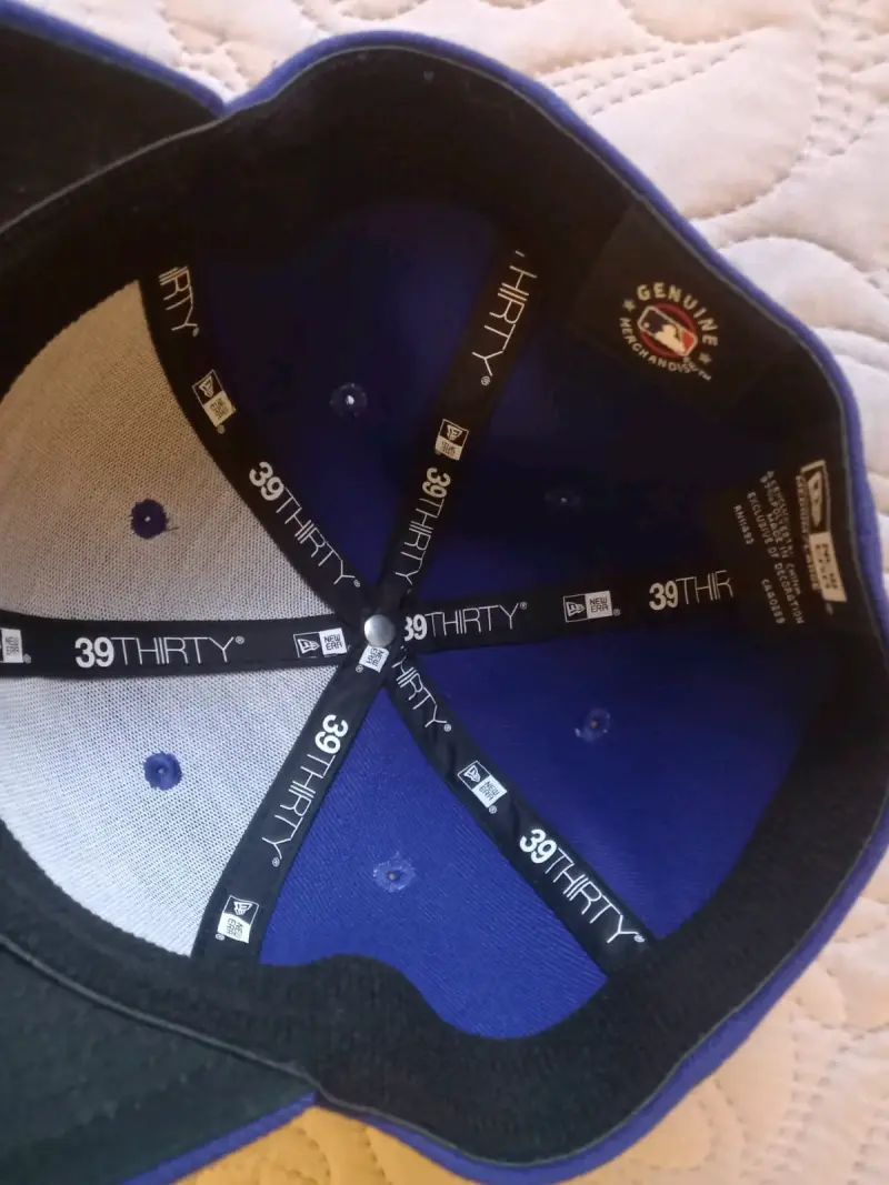 Gorra azul Dodgers estilo casual NEW ERA cerrado - 6