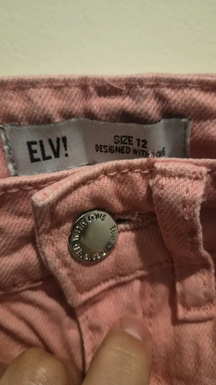 Jeans rosados ELV! talla 12