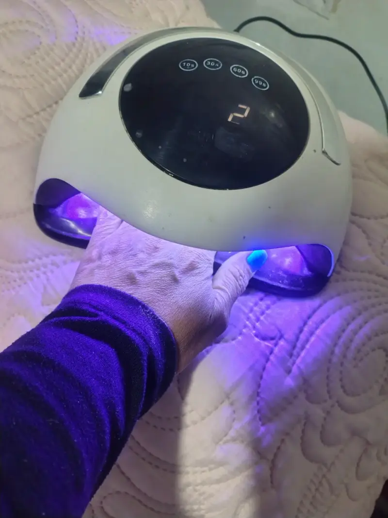 Lámpara LED UV para uñas con temporizador - 2