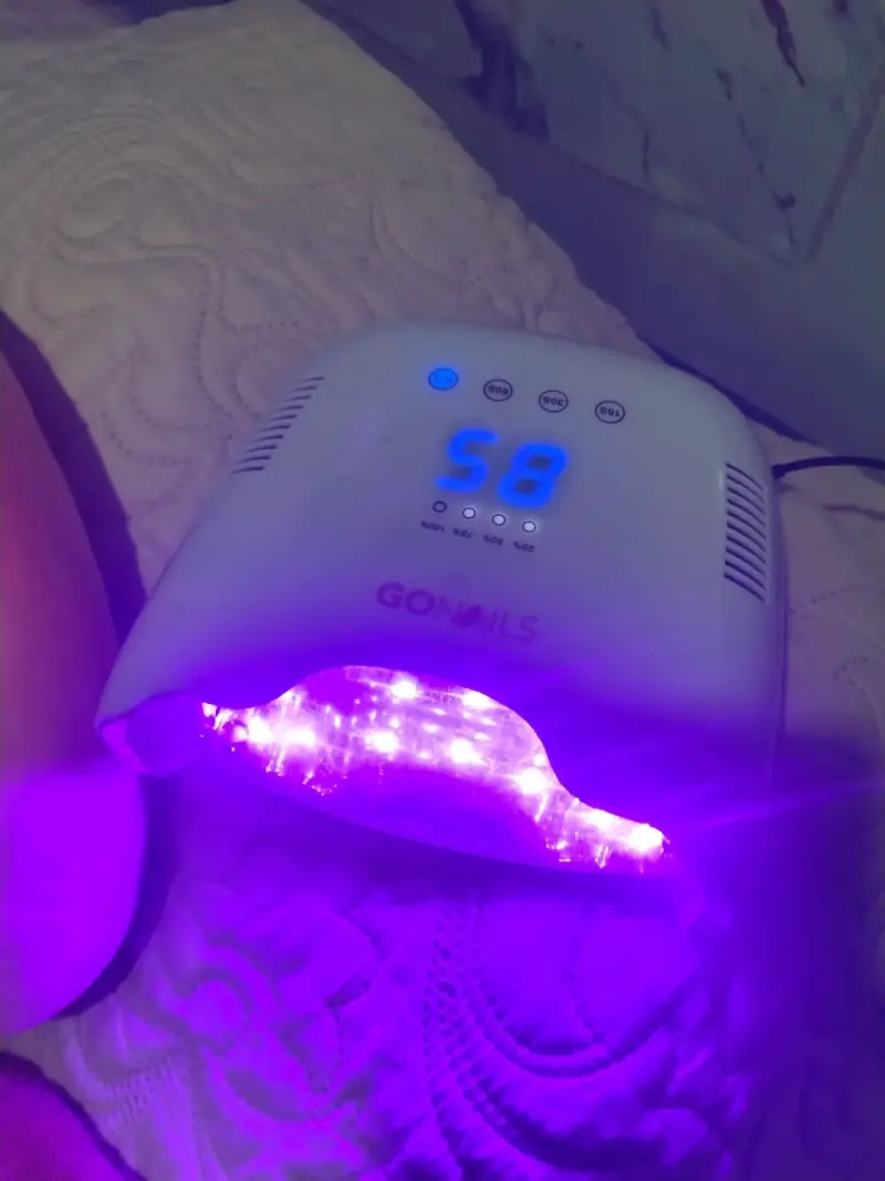 Lámpara LED UV para uñas con temporizador - 3