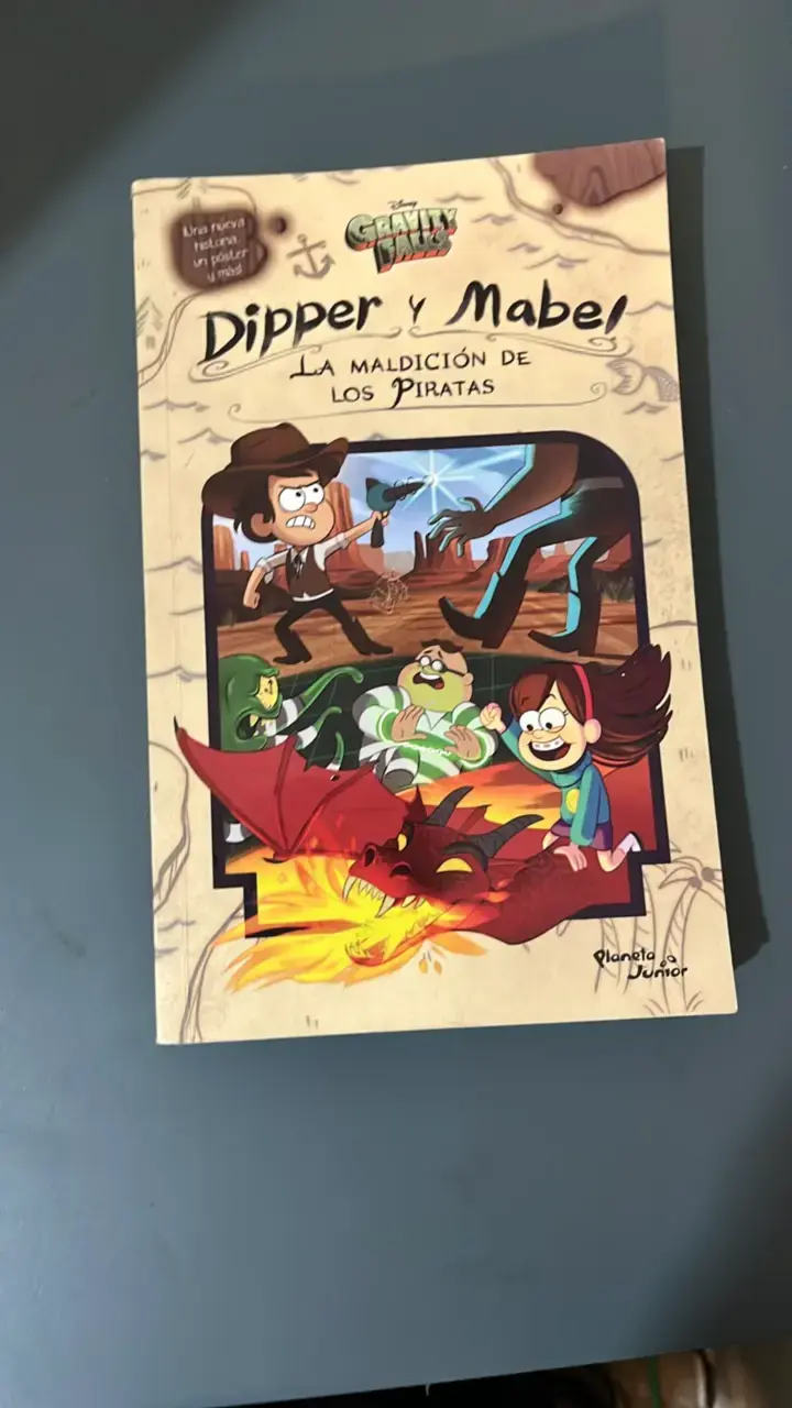 Libro Dipper y Mabel: La Maldición de los Piratas - 1