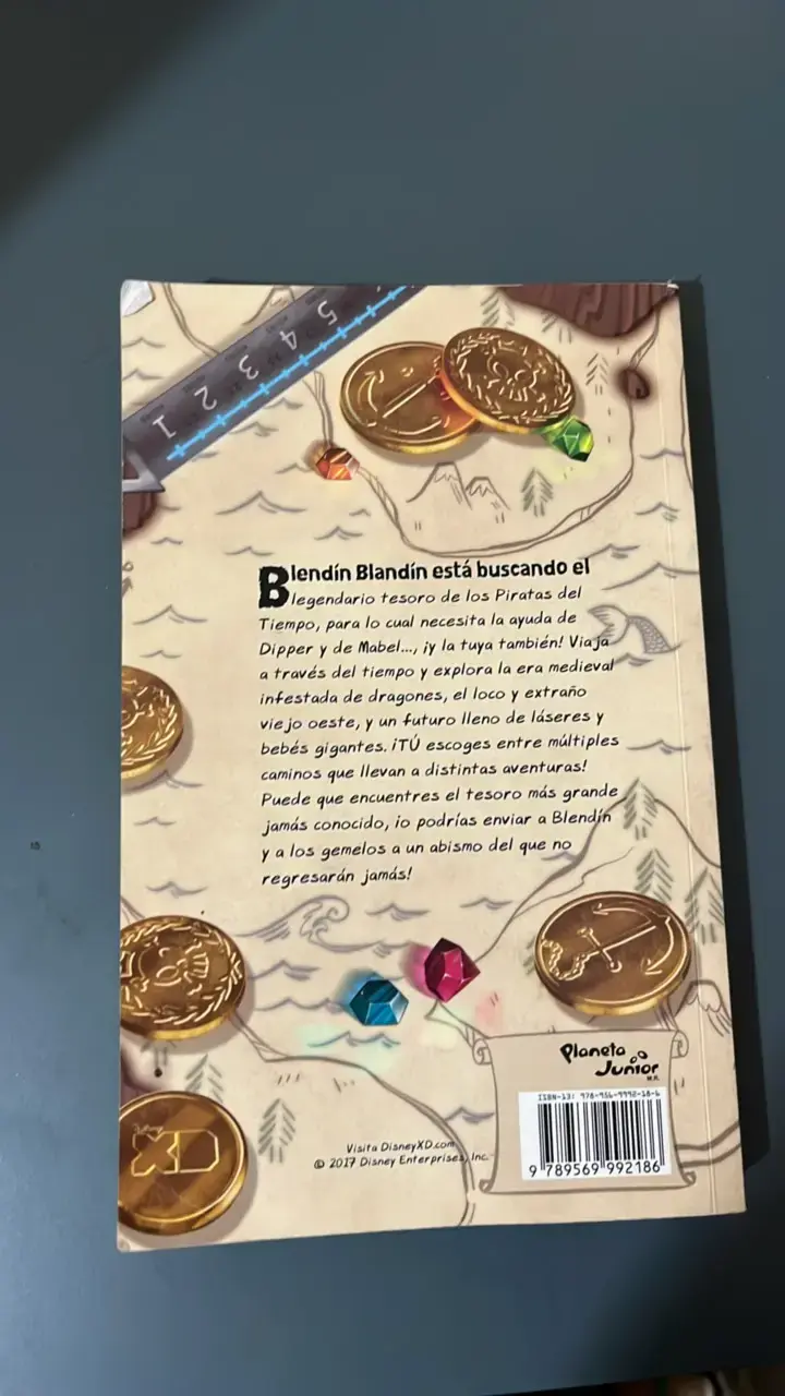 Libro Dipper y Mabel: La Maldición de los Piratas - 2