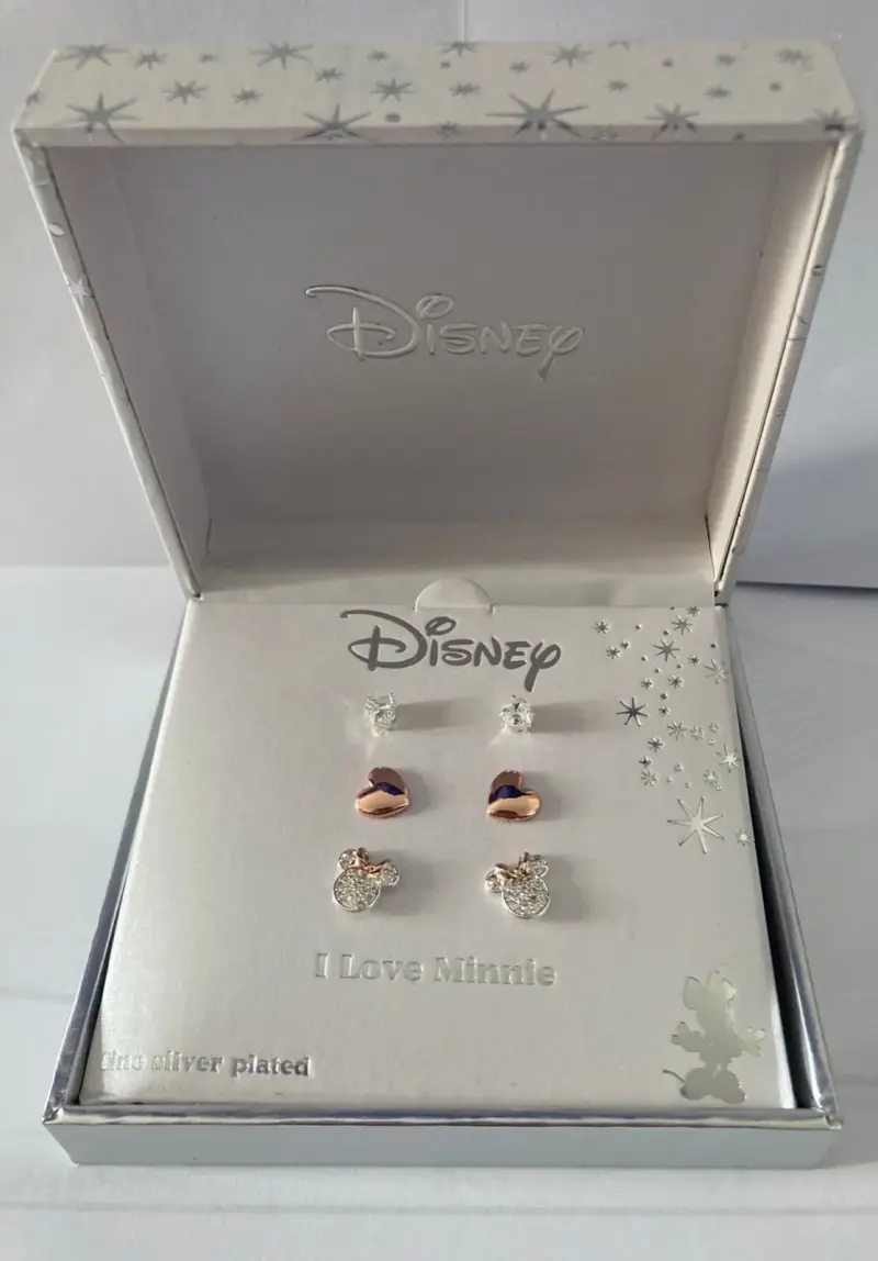 Aros Disney chapado en plata - 1