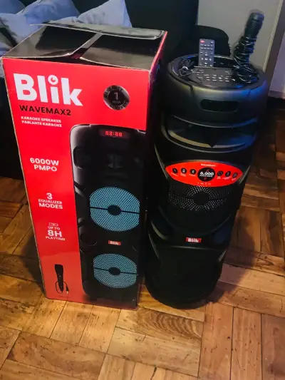 Parlante karaoke Blik Wavemax2 6000W - miniatura 1