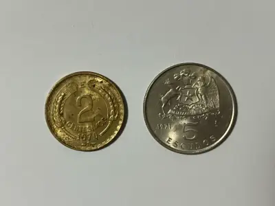 Set monedas de Chile 1970 - miniatura 2