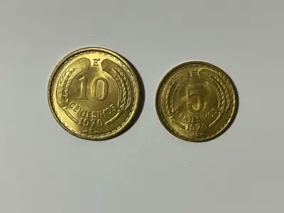 Set monedas de Chile 1970 - miniatura 3
