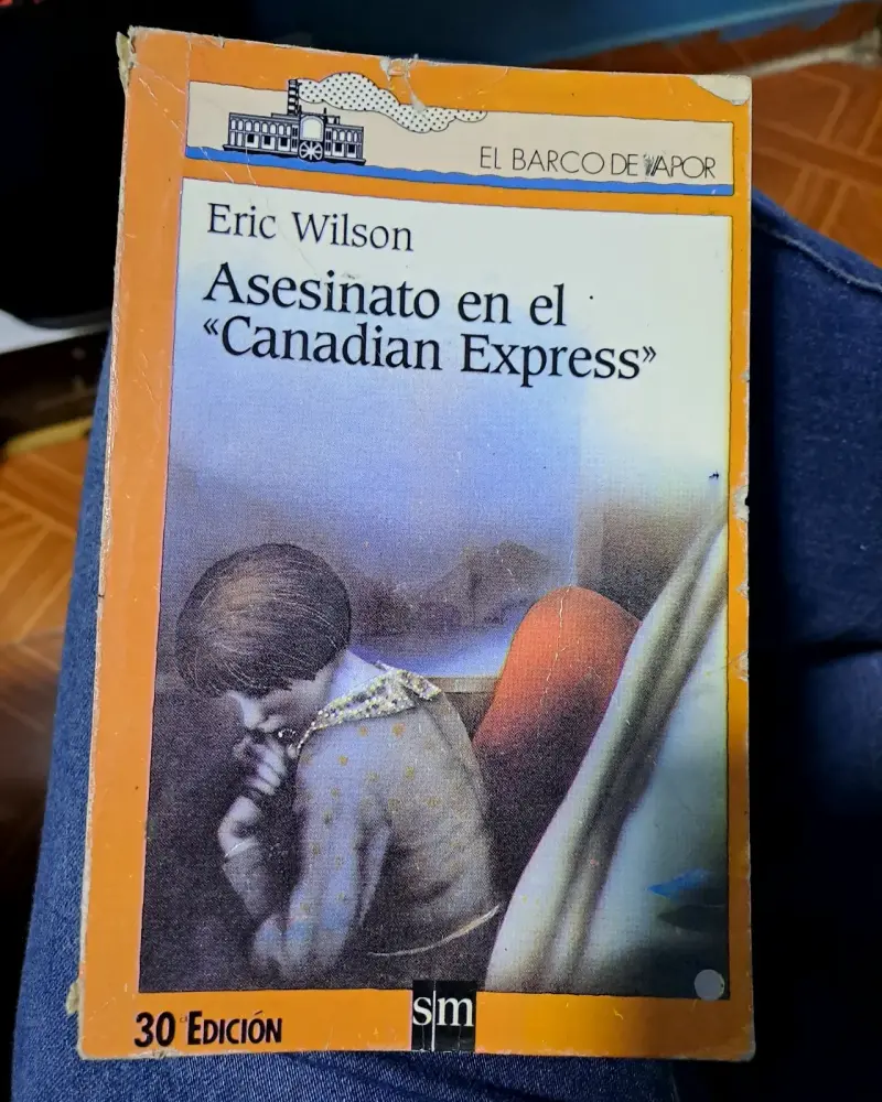 Libro 'Asesinato en el Canadian Express' de Eric W - 1