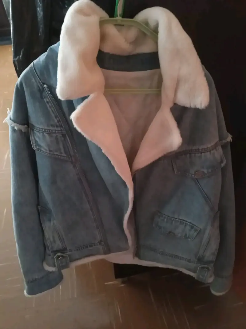 Chaqueta de Mezclilla con forro de lana - 1