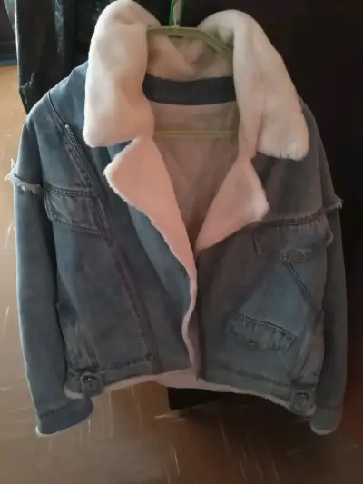 Chaqueta de Mezclilla con forro de lana - miniatura 1