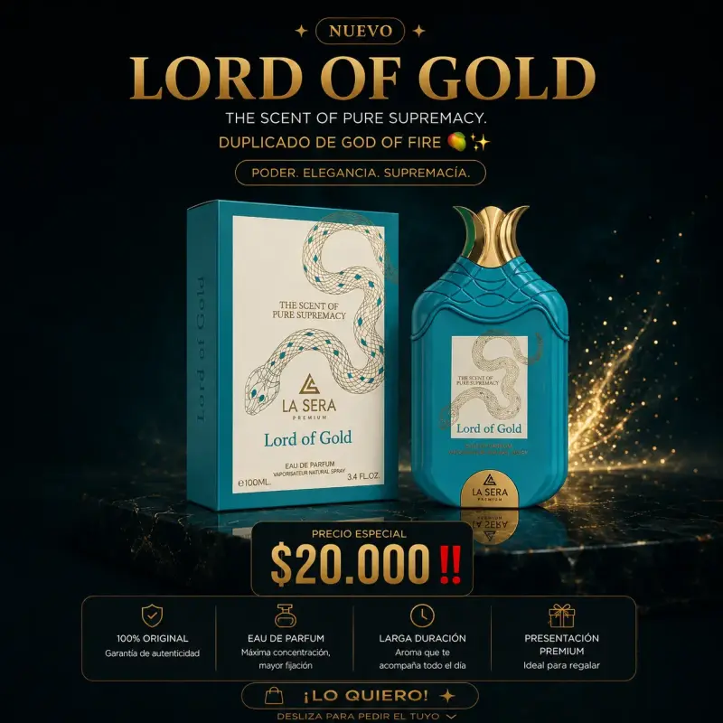 Perfume La Sera Lord of Gold 100ml - 1
