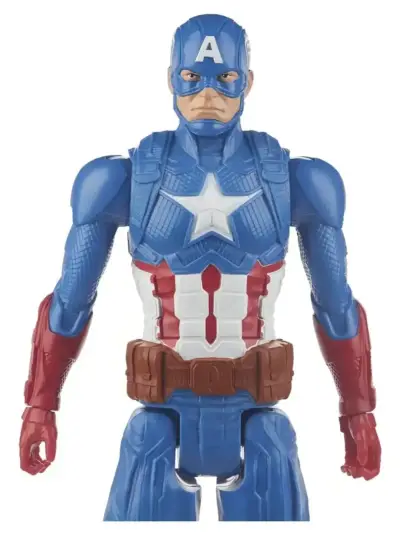Marvel - Titan Hero Series - Figura De Capitán Amé - miniatura 3