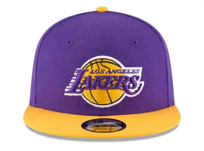 Gorra Snapback Los Angeles Lakers morada y amarilla - miniatura 1