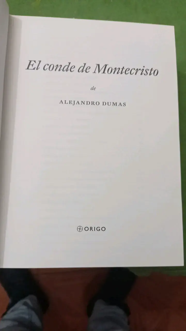 Libro El Conde de Montecristo de Alejandro Dumas - 3