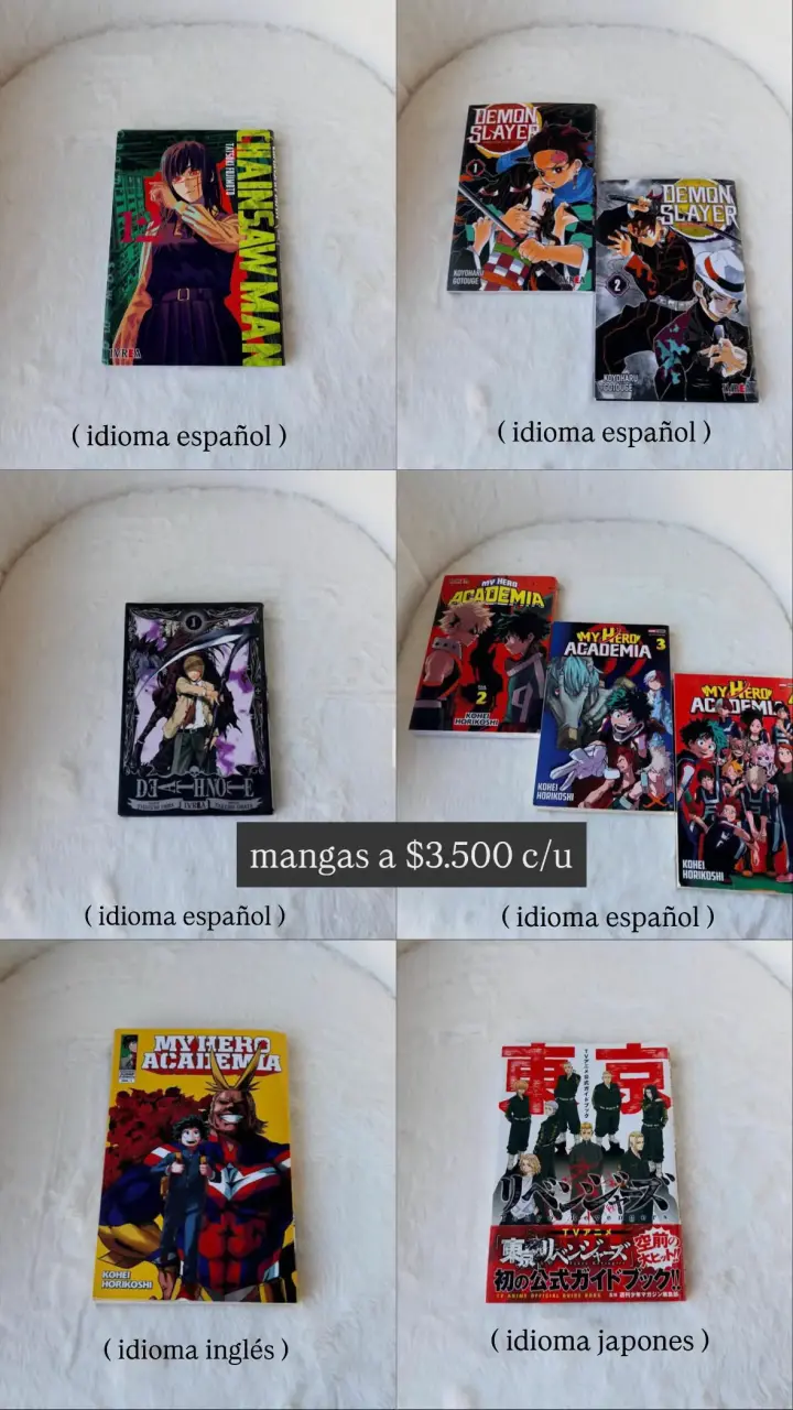 Mangas anime