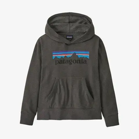 Polerón con capucha Patagonia gris oscuro - 1
