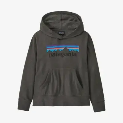 Polerón con capucha Patagonia gris oscuro - miniatura 1