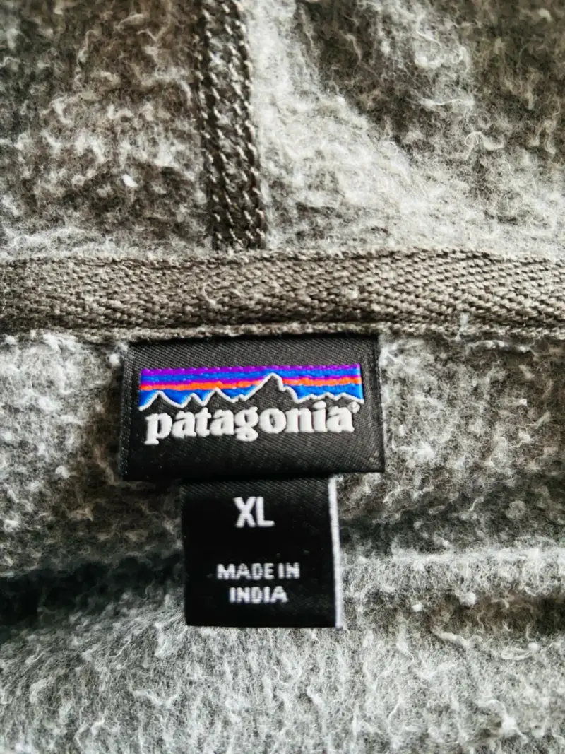 Polerón con capucha Patagonia gris oscuro - 3