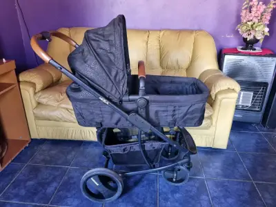 Coche cuna con silla nido para auto - miniatura 4