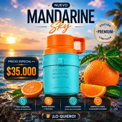 Perfume Odyssey Mandarine Sky Edición Limitada - miniatura 1