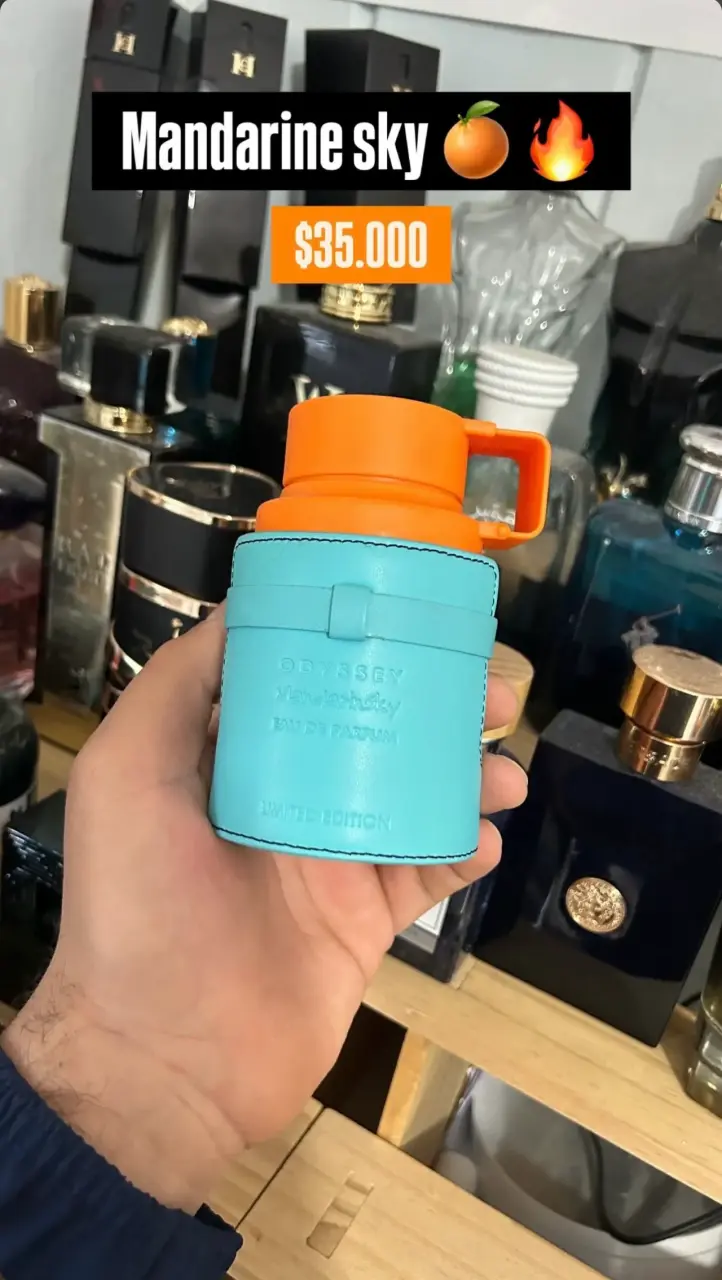 Perfume Odyssey Mandarine Sky Edición Limitada - 2
