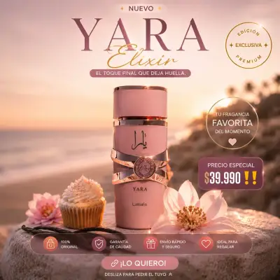 Perfume Yara Elixir Edición Premium - miniatura 1