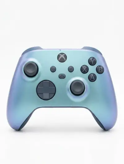 Control  Xbox series S/X color azul metálico - miniatura 1