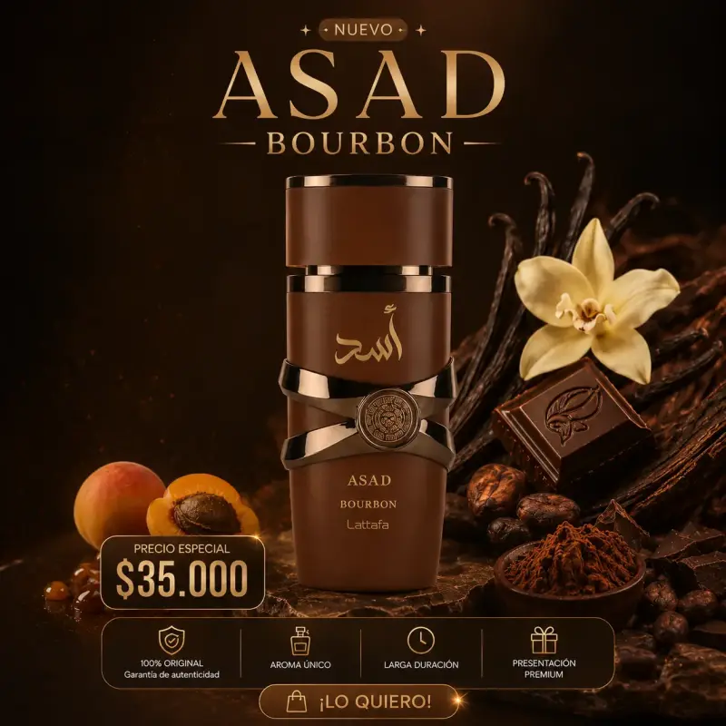 Perfume Asad Bourbon Lattafa 100 ml - 1