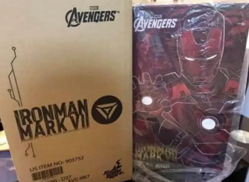 Figura de colección Iron Man Mark VII Diecast - 2