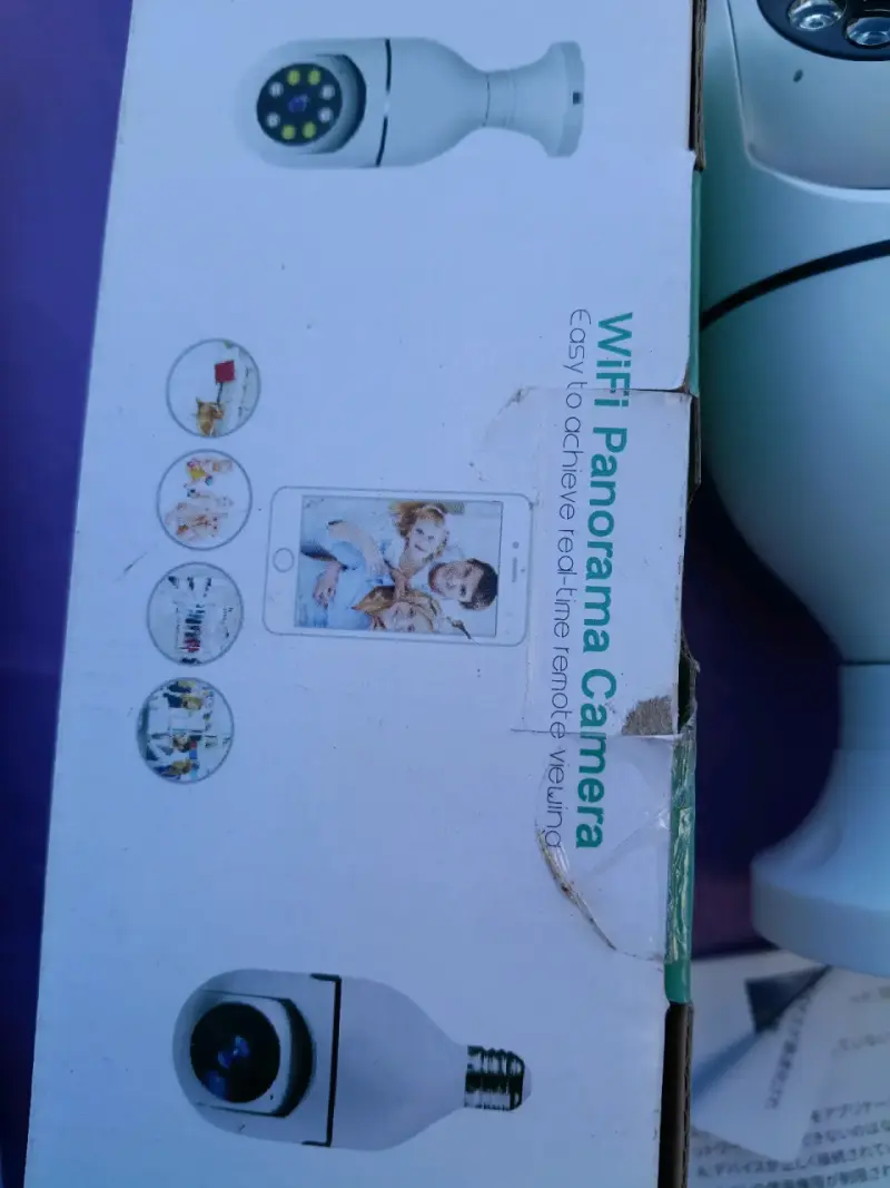Cámara de seguridad WiFi panorámica - 2