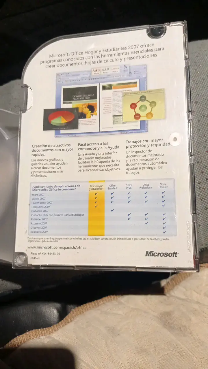 Microsoft Office Hogar y Estudiantes 2007 - 5