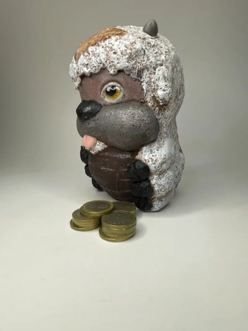 Alcancia artesanal de Appa - Avatar ATLA - 2